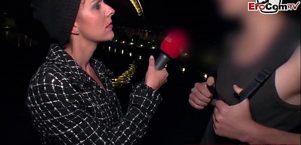 DEUTSCHES SKANDAL CASTING AUF DER STRAßE